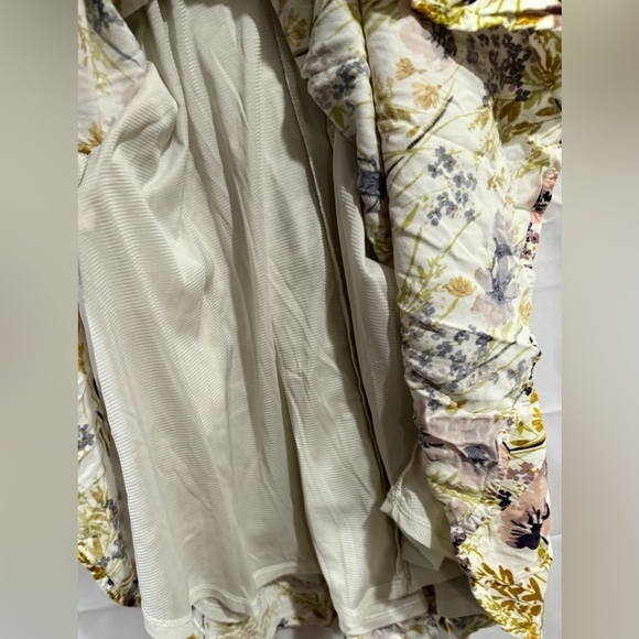 Old Navy Women Dress Fit Flare Cami Dress White Floral Print Size Small Petite - Picture 7 of 14